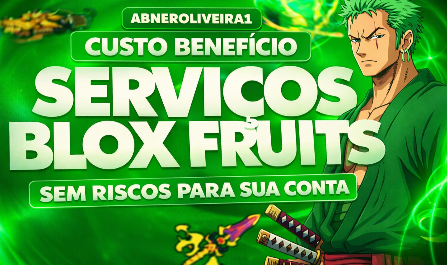 SERVIÇOS BLOX FRUITS RAÇAS MIRAGEM E ETC MELHOR PREÇO DO MERCADOR