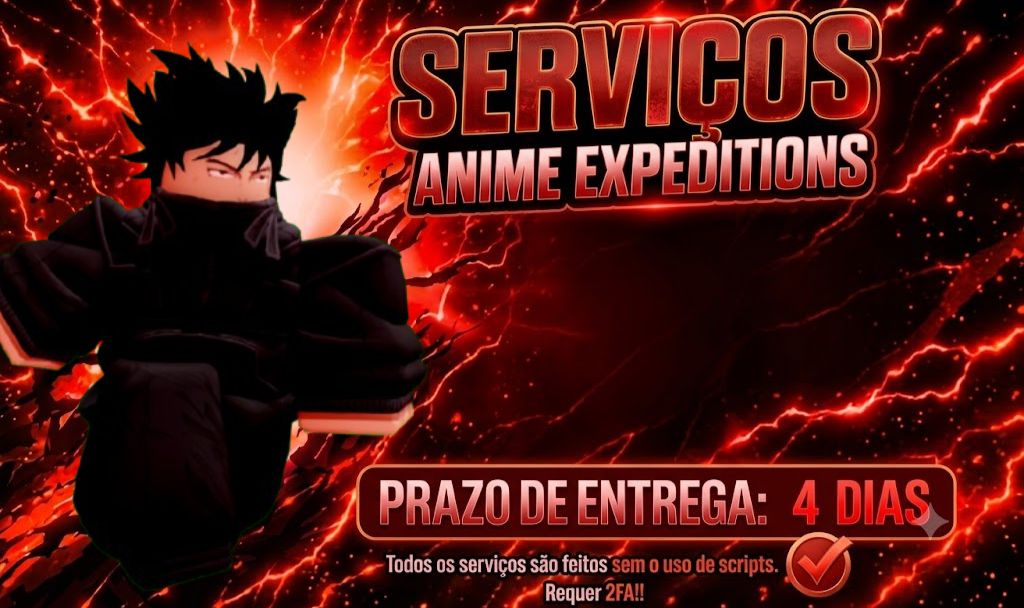 [MELHOR PREÇO] SERVIÇOS NO ANIME EXPEDITIONS, FARM/CARRY.