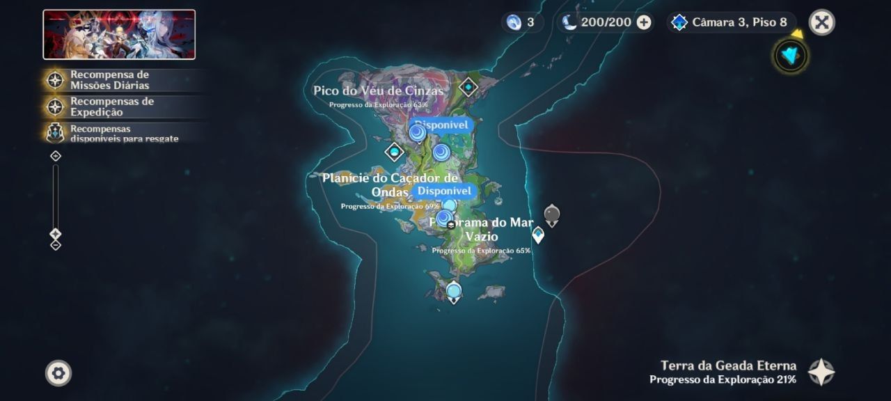 Conta Genshin Odette C2 + Assinatura, Arlecchino C2 + Assinatura e mais...