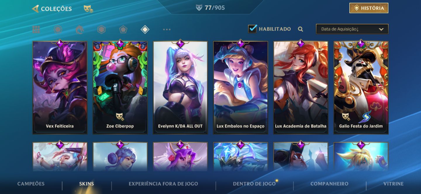 Conta wild-rift LOL