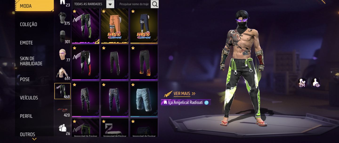 CONTA IMPERDÍVEL DE FREE FIRE MUITO GEMADA COM RARIDADES EXCLUSIVAS