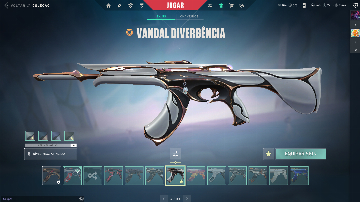 Conta Valorant, Full champ, skins,avaliado em 2.300, Platina 1, Valor a negociar