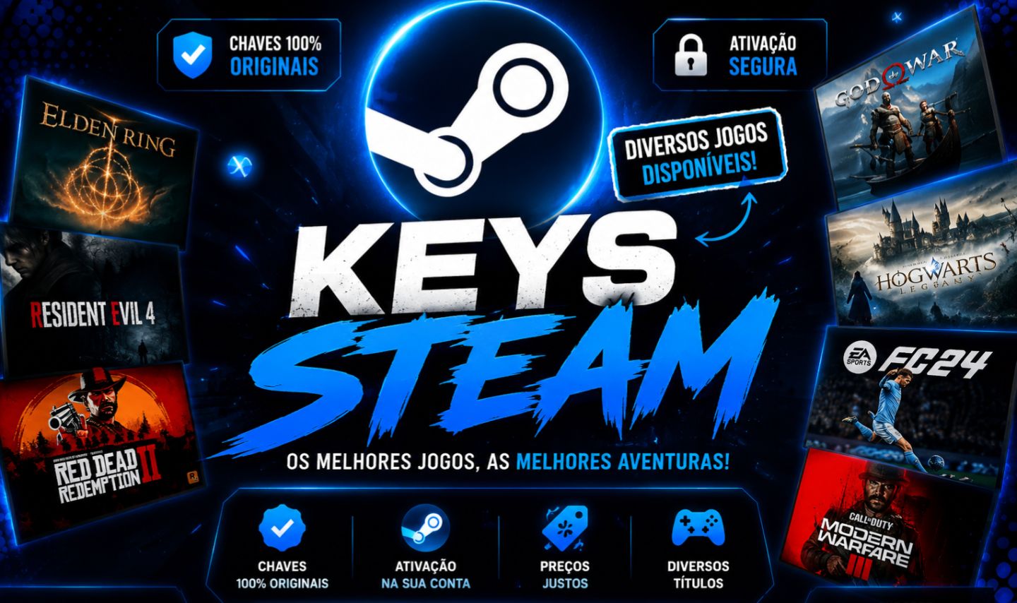 Steam Keys Aleatórias