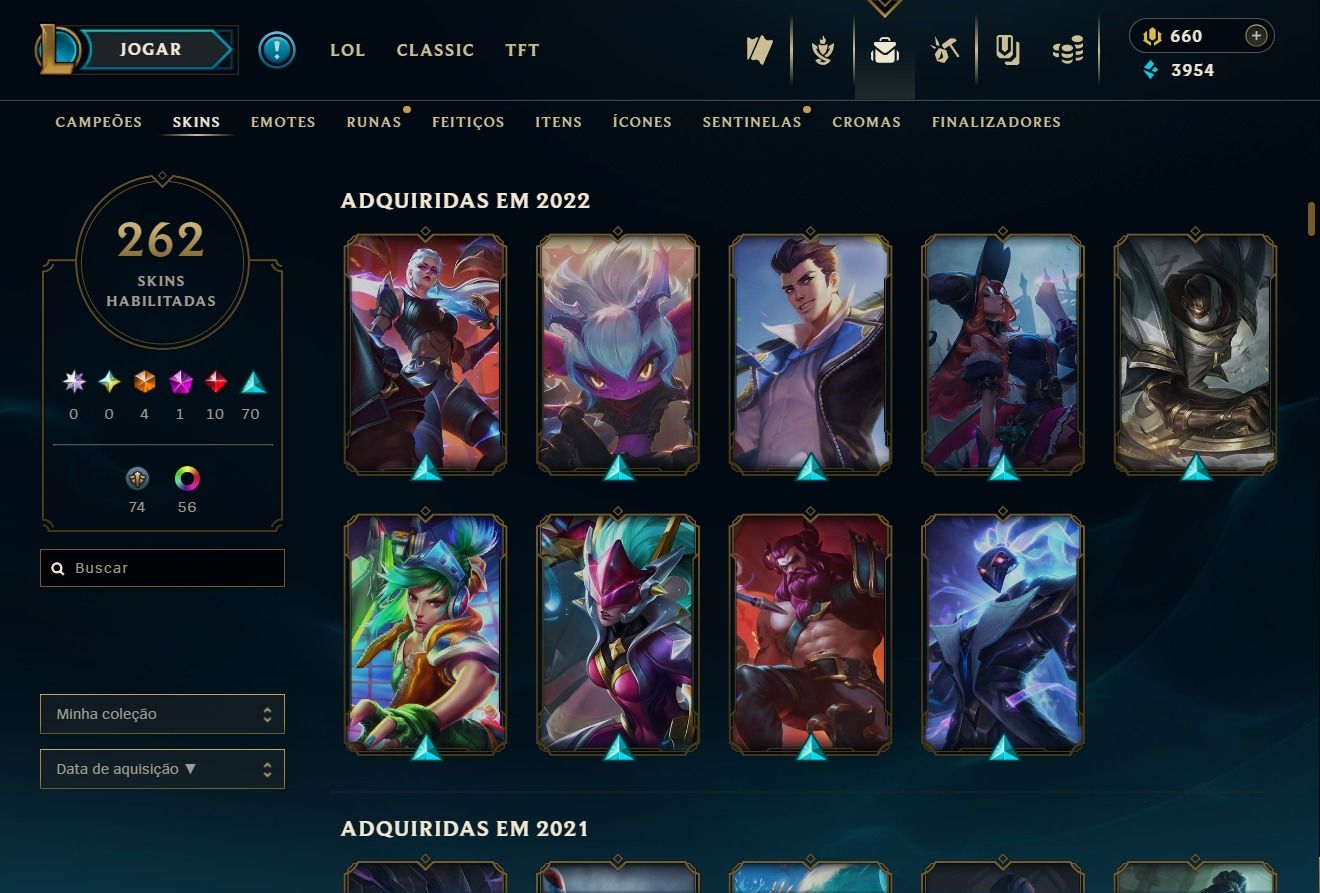 CONTA RIOT COMPLETA PC + WILD RIFT R$ 1.017 INVESTIDOS