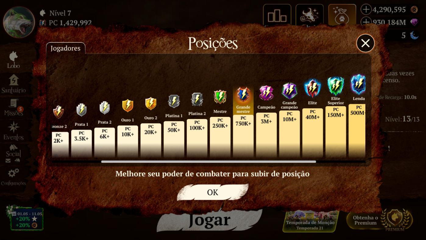 THE WOLF - RPG | MOEDAS + JÓIAS + RECURSOS | ANDROID E IOS