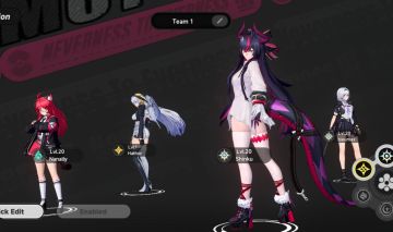 NTE Lv7 Iniciante Shinku, Nanally, Hathor, Sakiri, Jiuyuan e baicang