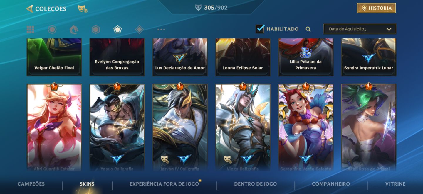 Conta de Wild Rift - Focada em Mid, Sup e Adc
