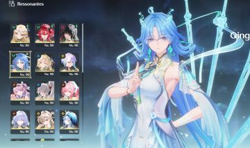 Conta endgame wuwa com MUITOS personagens meta + armas