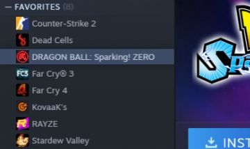 Conta Steam DRAGON BALL: Sparking! ZERO + Dead Cells Todas DLC e outros jogos!