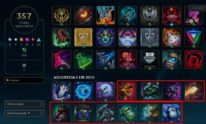Conta LOL + TFT