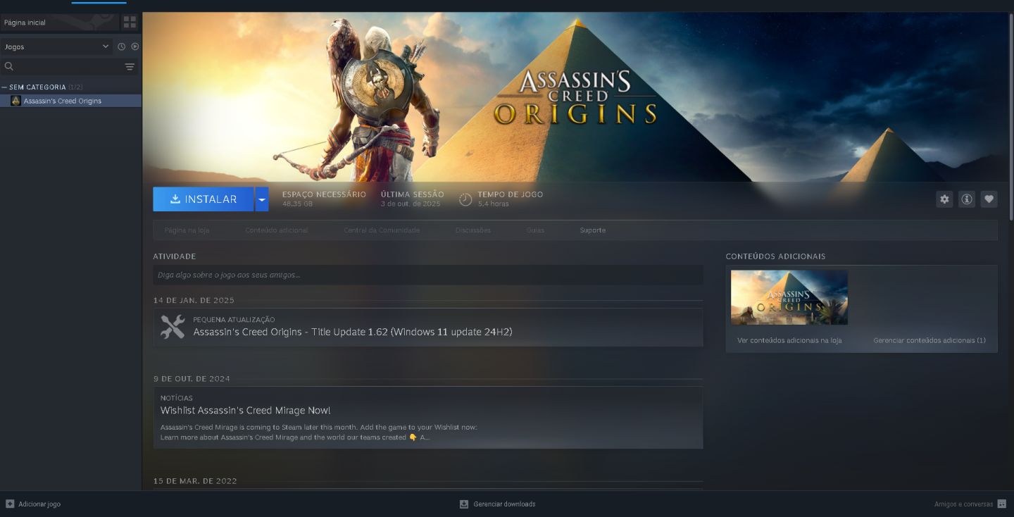 Conta Steam jogos offlines( tem uma boa quantia de jogos indie)