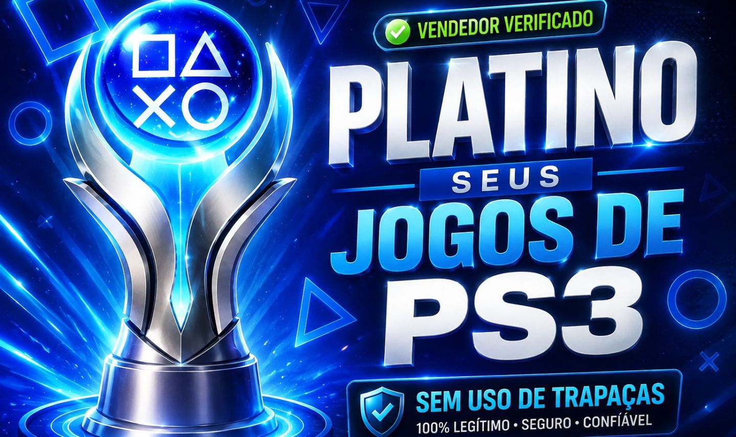 PLATINA PARA SEUS JOGOS DE PS3 | 100% LEGÍTIMO E SEM TRAPAÇAS
