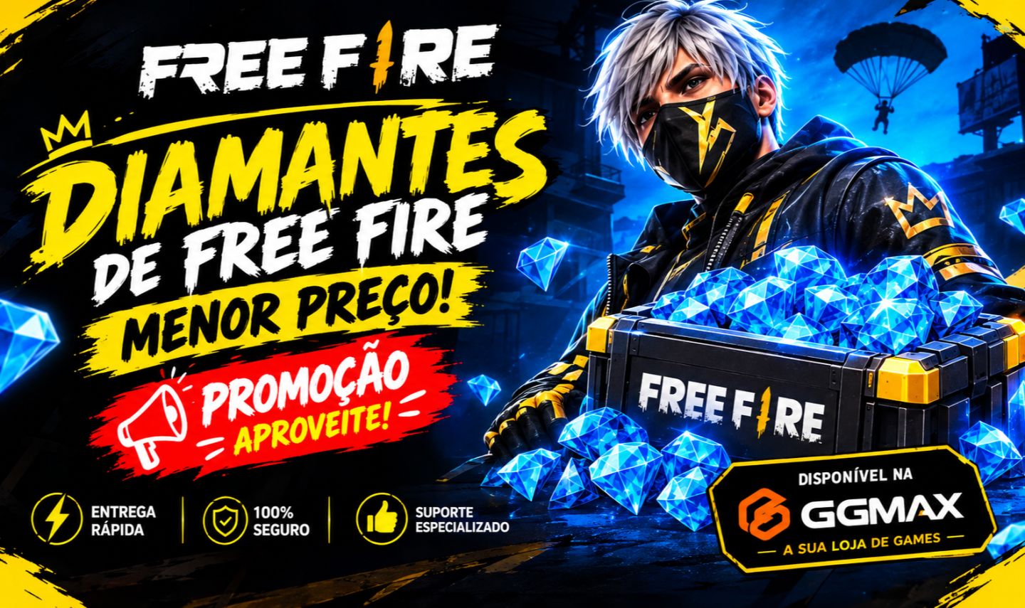 !!!MENOR PREÇO DO SITE/PROMOÇÃO PARA 2026 / DIAMANTES FREE FIRE VIA ID