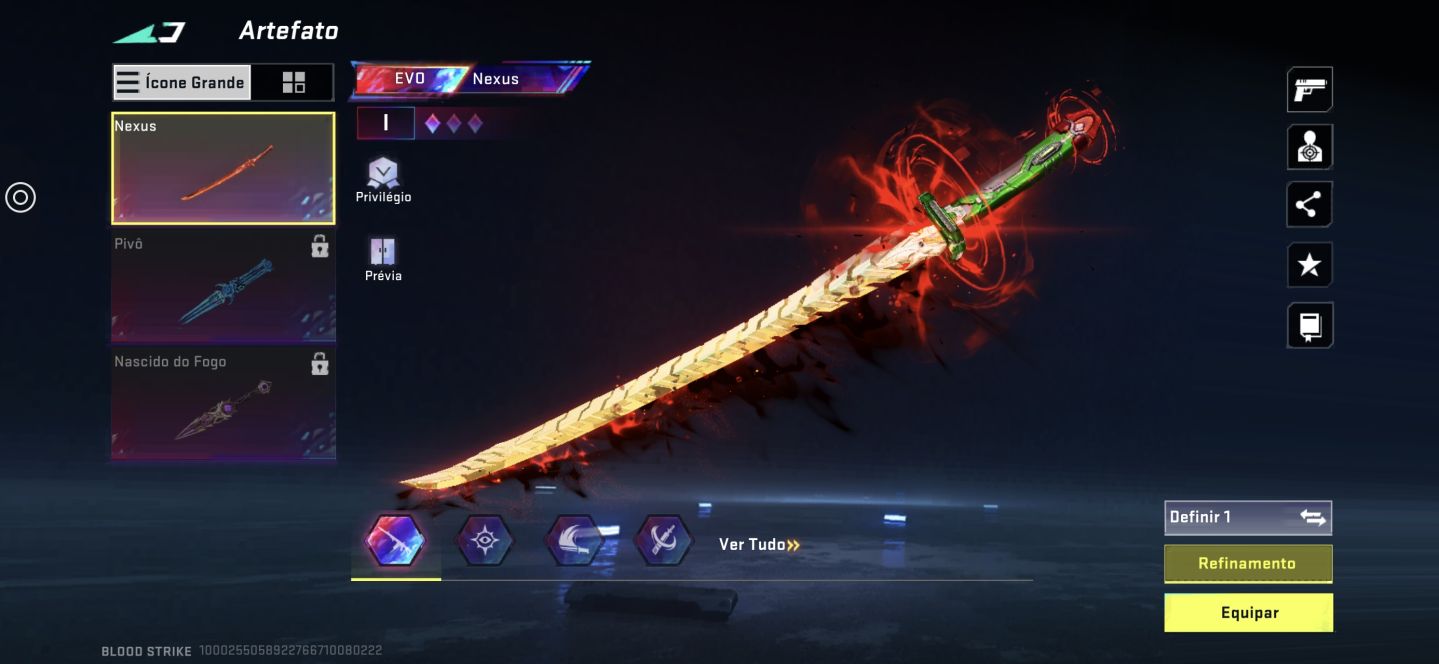 Conta BLood strike +de 3k gasto na conta mts eternas e 2 evo