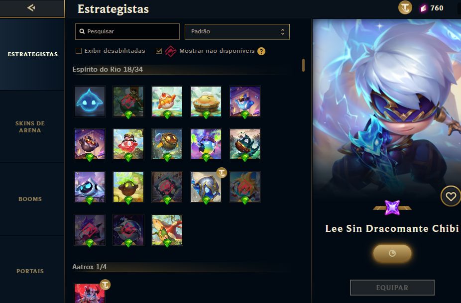 CONTA LOL + TFT + VALORANT (SKINS MITICAS/LENDÁRIAS/LIMITADAS)