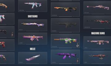 Valorant ASC 3 Varias Skins +2000 gastos