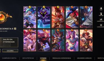 Conta Wild rift Ex Challenger com 211 skins