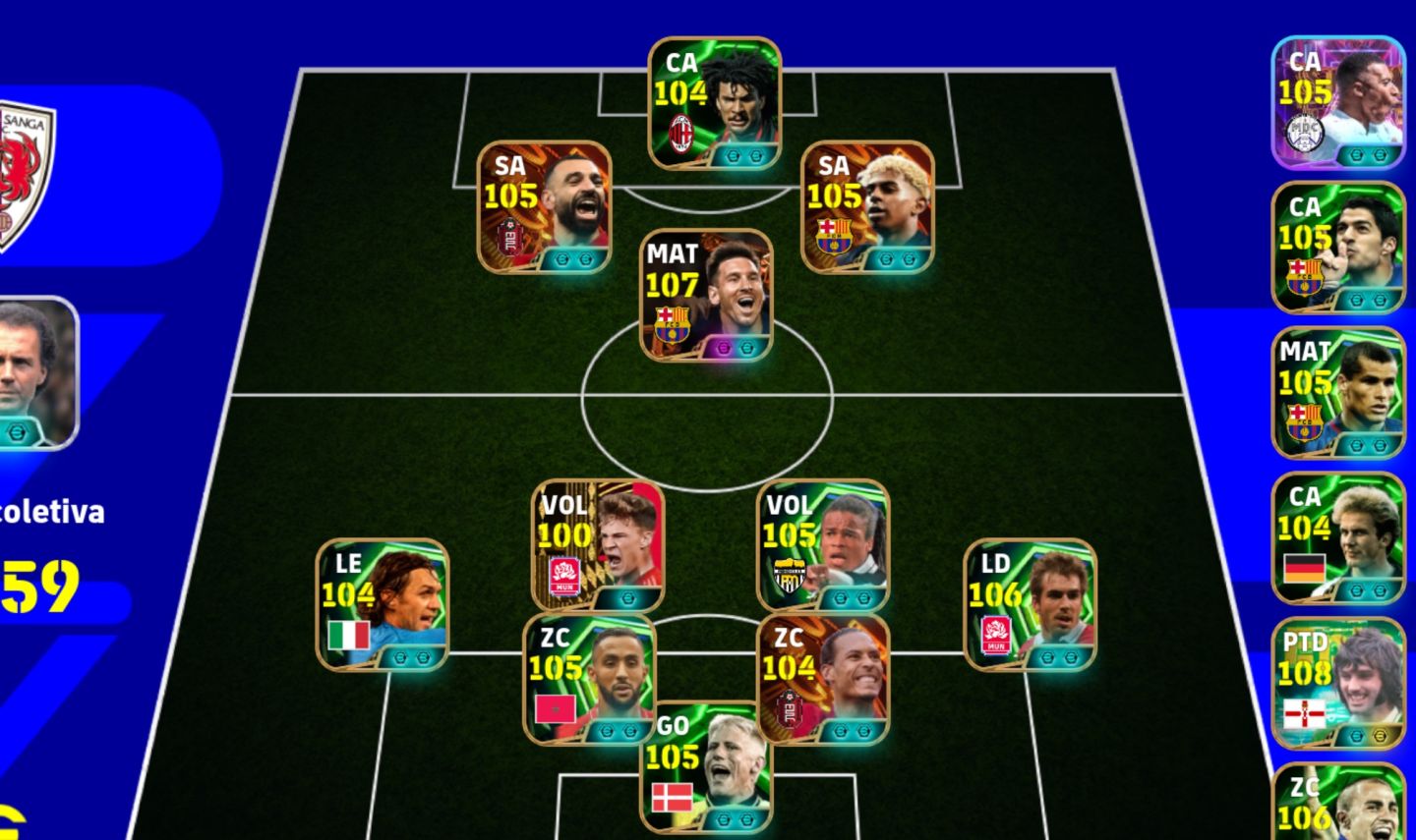 CONTA FULL DOS BIG TIME NEYMAR,YAMAL E SALAH