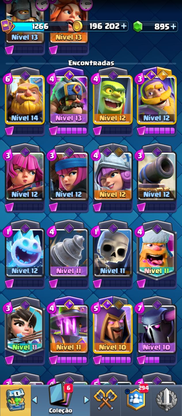 CONTA DE CLASH ROAYLE COM ÓTIMAS CARTAS E 8003 TROFÉUS