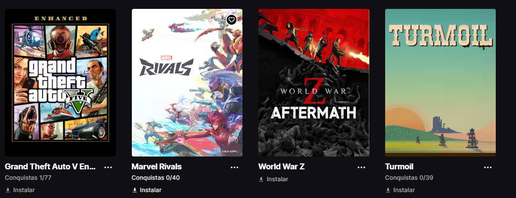 CONTA EPIC GAMES, MAIS DE 4 MIL REAIS GASTOS, VÁRIOS JOGOS, FULL ONLINE.