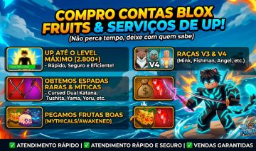 Up de contas de Blox fruits