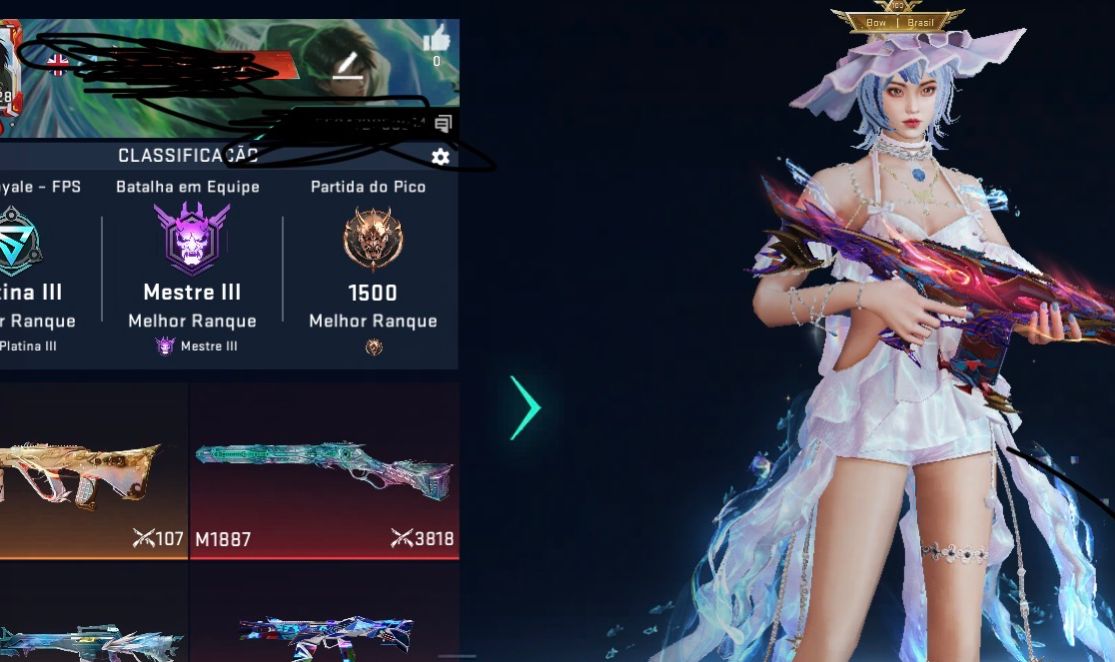 Conta Blood strike Items Bons E armas ultra