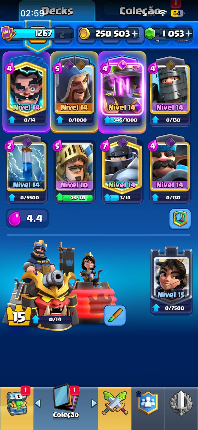 (Aceito oferta)Conta perfeita supercel brawl stars e Clash of royale upados!!!