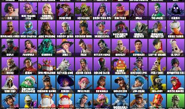 Conta fortnite 152 skins Full acesso