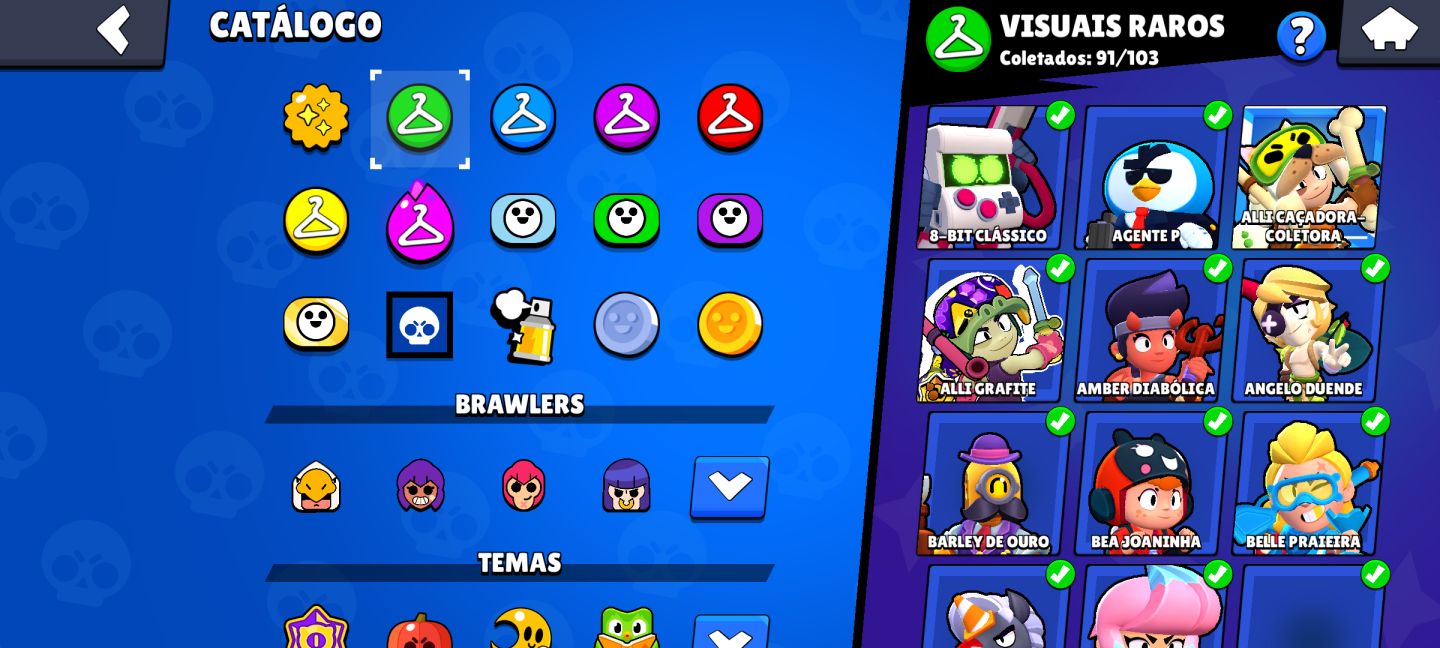 Conta de Brawl Stars + Clash à venda com itens limitados e raridade de 2020/2021
