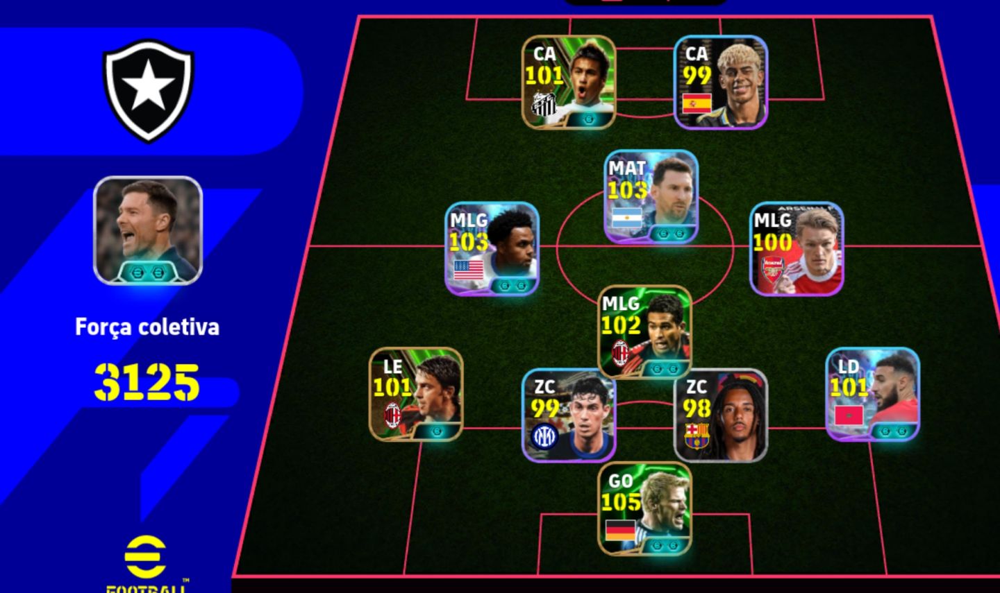 CONTA EFOOTBALL MOBILE FOD