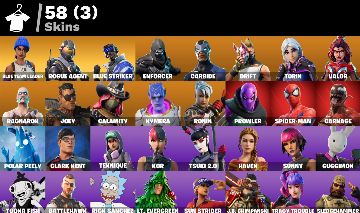 CONTA FORTNITE OG 50+ SKINS e EMOTES ORANGE JUSTICE+
