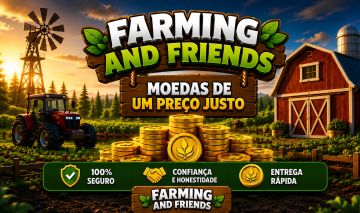 Farming and Friends Moedas com Preço Justo e Entrega Rápida