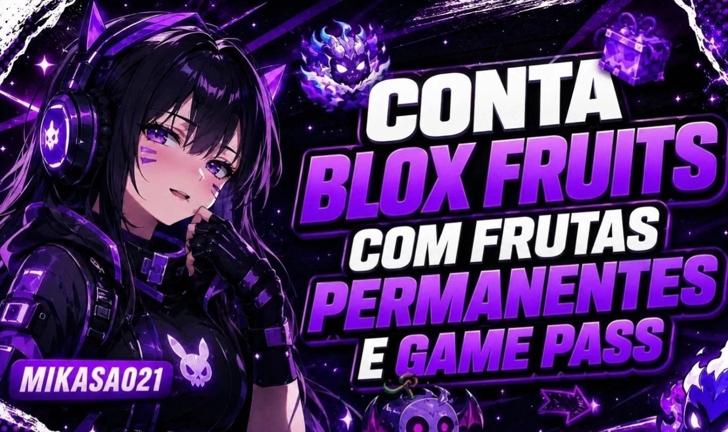 CONTA COM DRAGON PERMANENTE E GAME PASS BLOX FRUITS | ENTREGA IMEDIATA