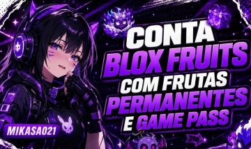 CONTA COM DRAGON PERMANENTE E GAME PASS BLOX FRUITS | ENTREGA IMEDIATA
