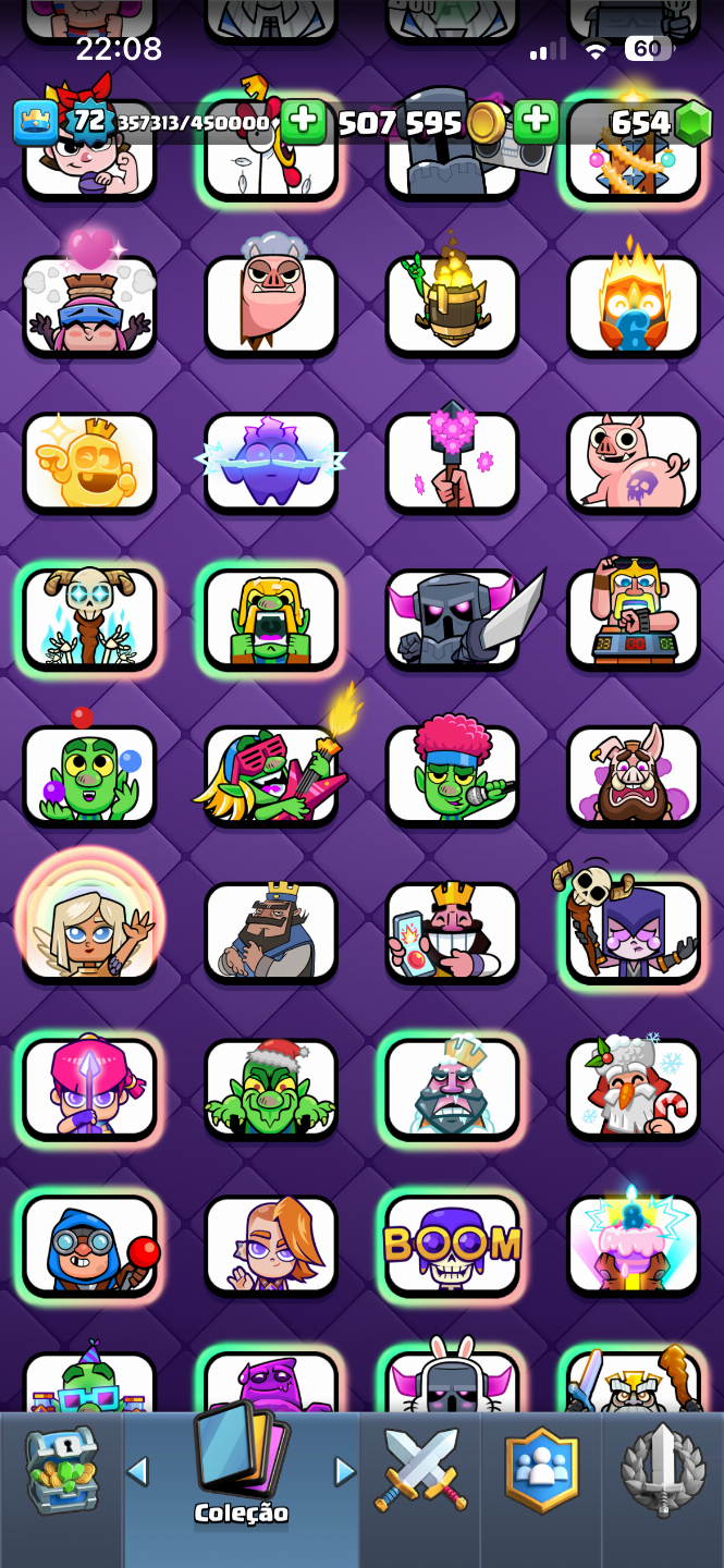 CONTA CLASH ROYALE NÍVEL 72 - PROMOÇÃO!