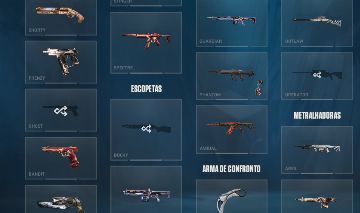 Conta Valorant, skins Valorant com gmail alteravel