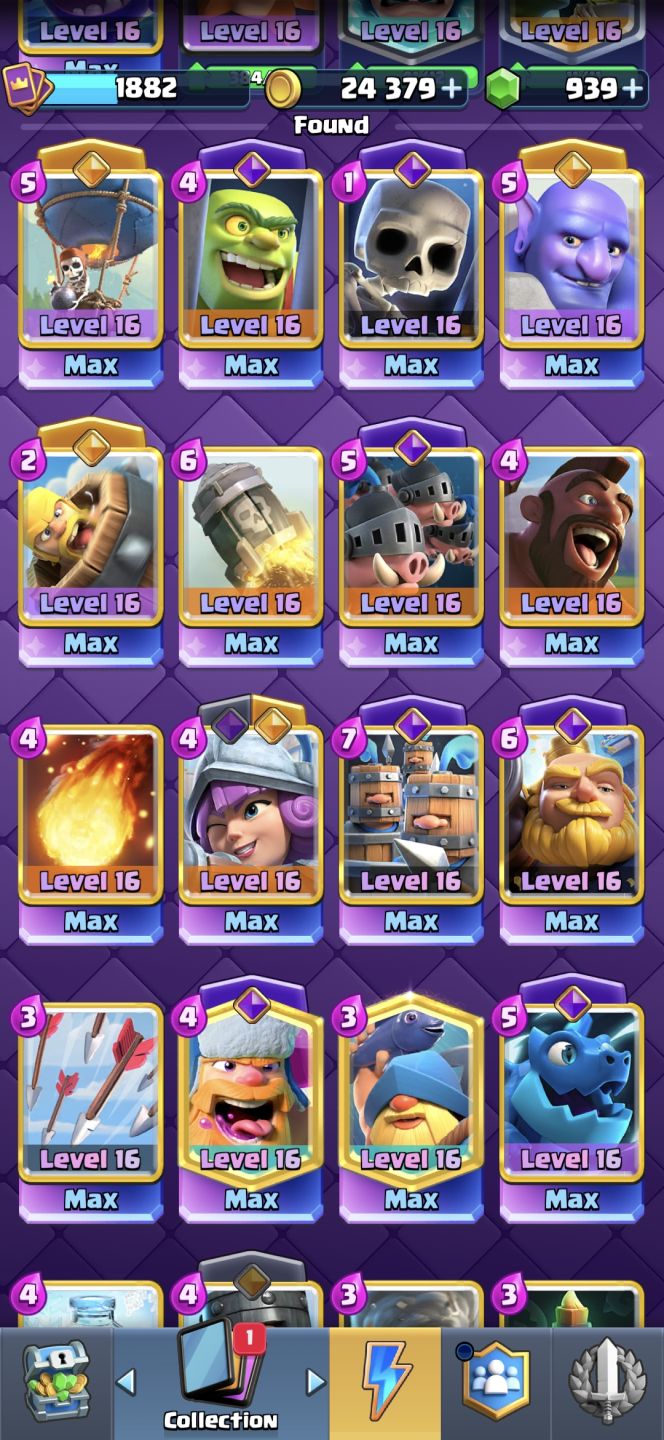 Conta clash royale