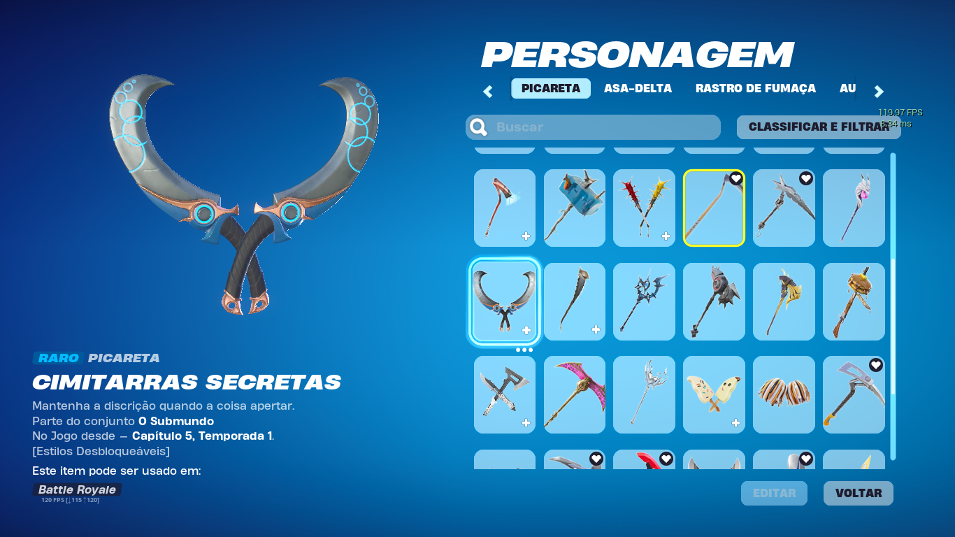 Conta de fortnite com várias skins, Acompanha varios jogos na conta da epic