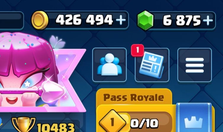Minha conta de Clash royale, No Precinho, quem tiver interesse so chamar