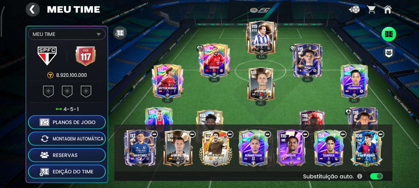 CONTA EA FC ANTIGA COM MUITAS GEMAS