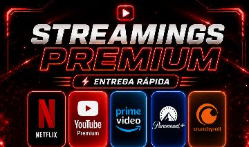 NETFLIX / YOUTUBE PREMIUM /PRIME VIDEO /CONTAS PREMIUM ENTREGA RÁPIDA