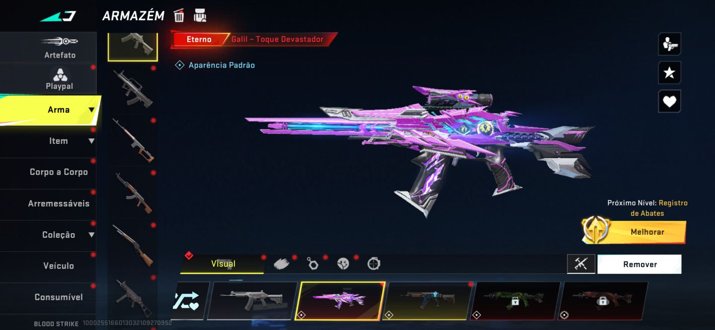 Conta Blood Strike para try hards
