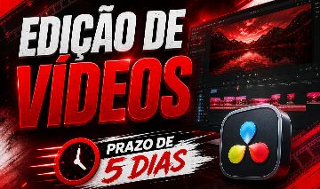 (MELHOR PREÇO) EDITOR DE VÍDEOS - EDIÇÃO PROFISSIONAL - VÍDEOS CURTOS E LONGOS
