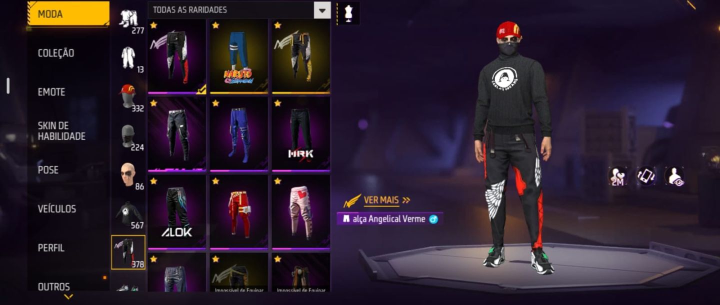 PROMOÇÃO MELHOR QUE BLACK FRIDAY! Conta de Free Fire com itens muito valiosos!!