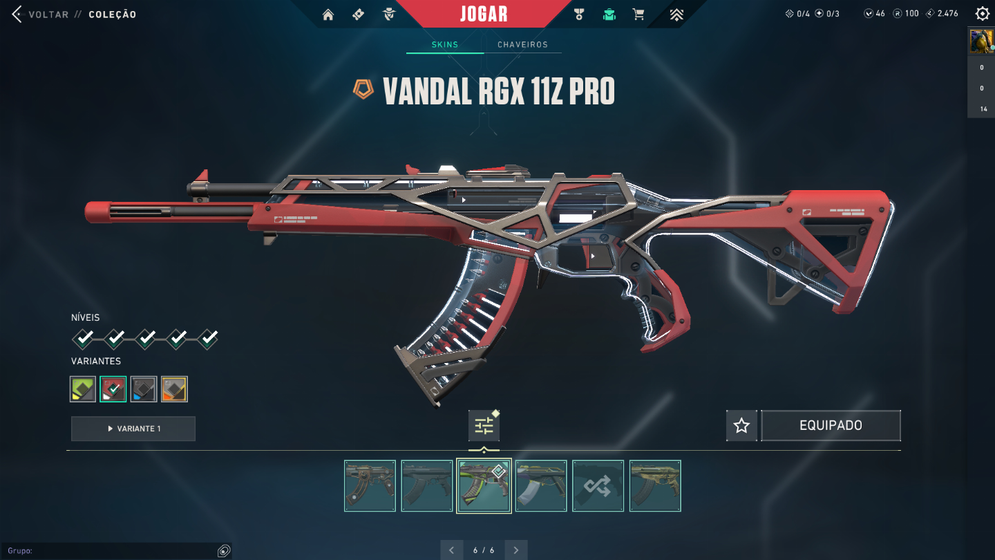 Conta Valorant com Skins | Full Acesso | Dima 2 (negociável) [Entrega Rápida]