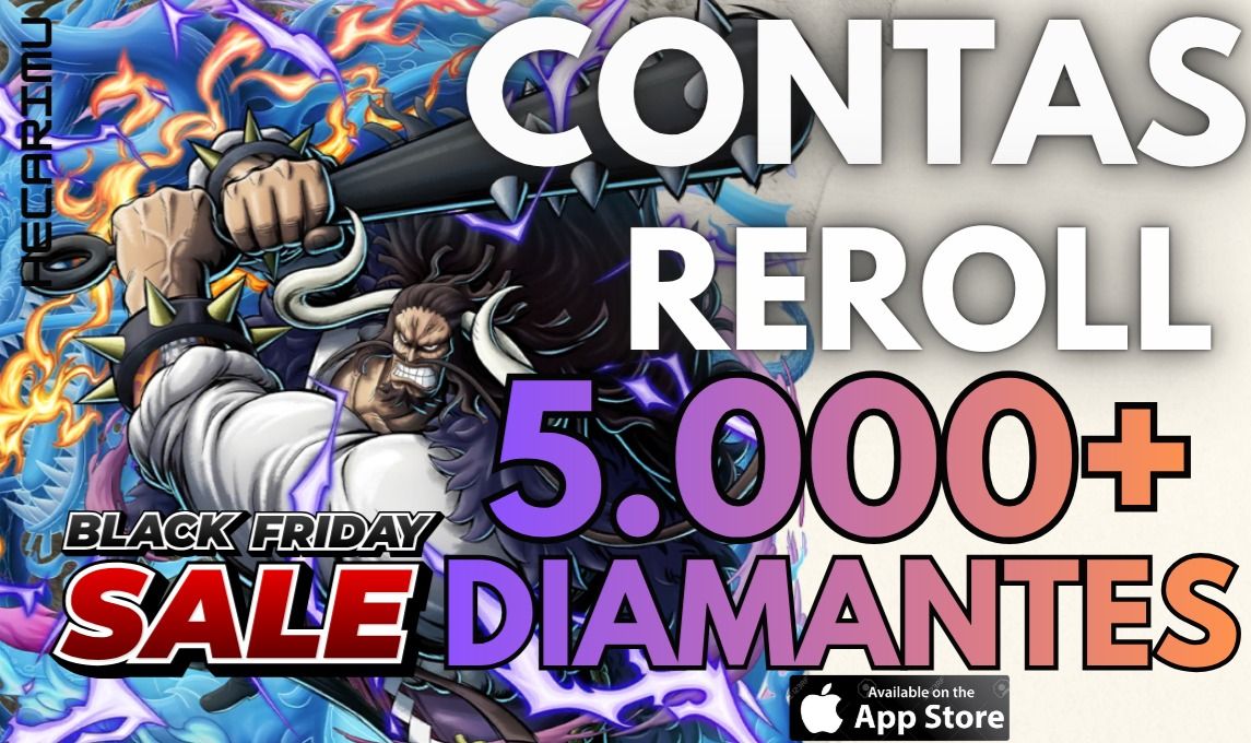 PROMOÇÃO [Global] Contas Reroll One Piece Bounty Rush - iOS ( iPhone/iPad)