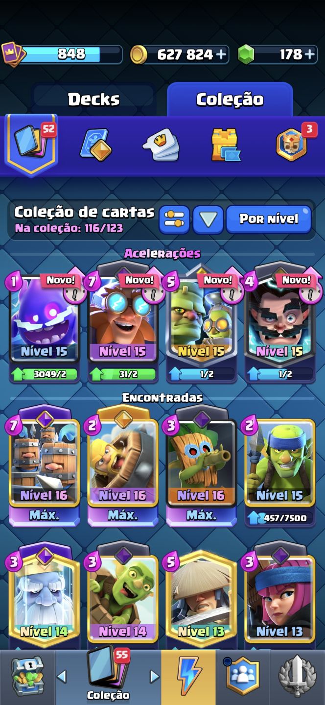 Conta Clash royale