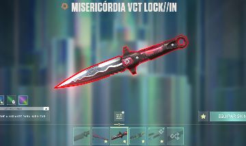 CONTA VALORANT ASC1 - FACA DO LOCK IN , VANDAL KURONAMI, FACA KURONAMI e +