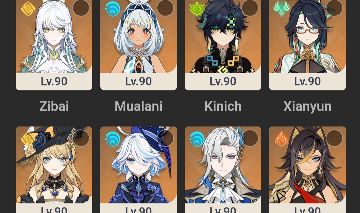 CONTA DE GENSHIN IMPACT ENDGAME AR 59