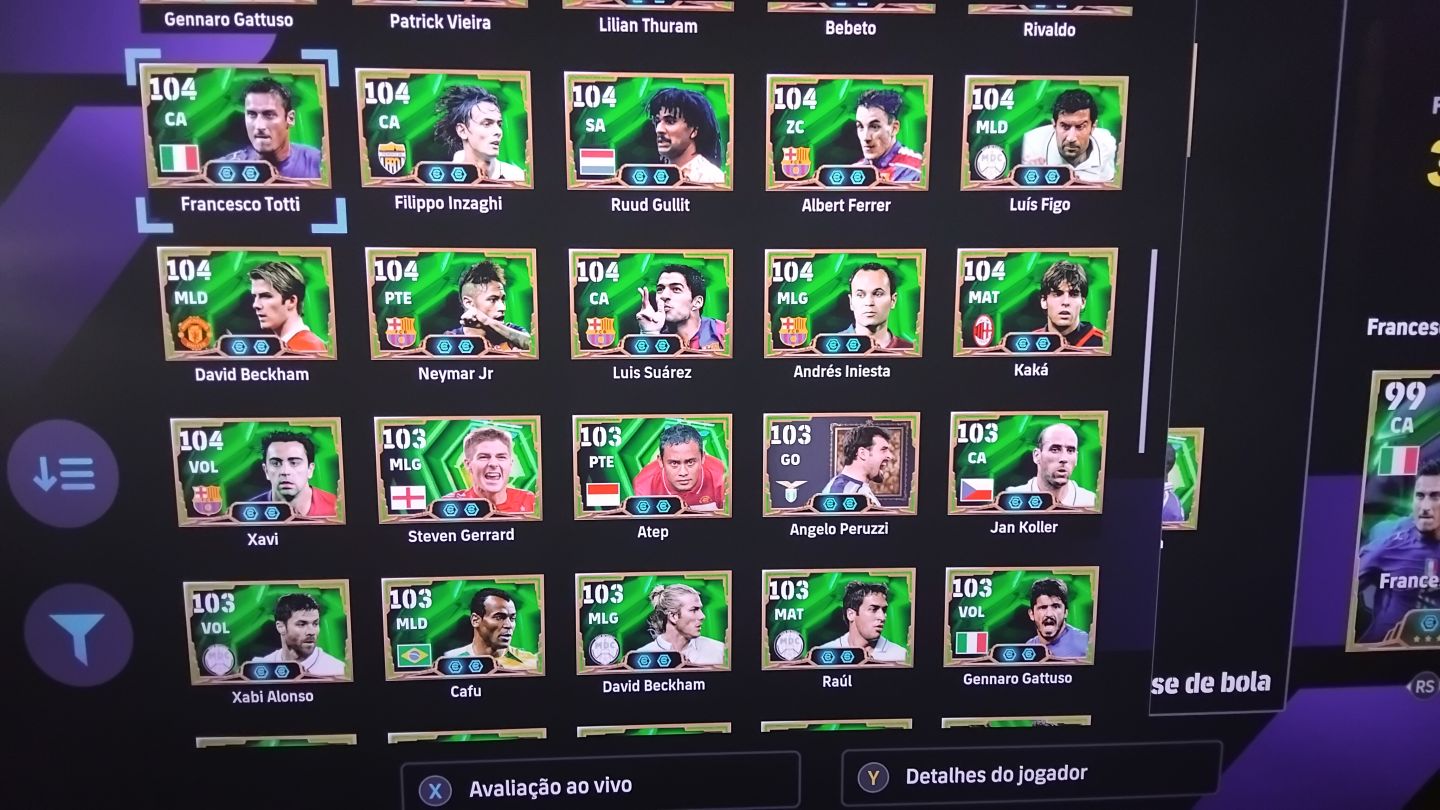 Conta Efootbal Xbox e Steam Varios Jogadores Metas Para sair Rapido